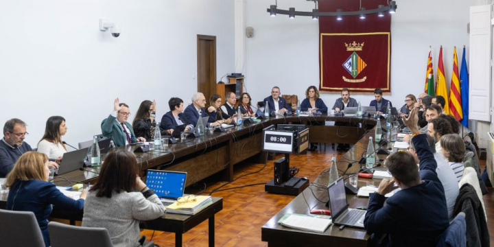 foto recurs sessió Ple Municipal
