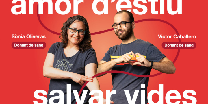 Imatge campanya donacions sang estiu 2025