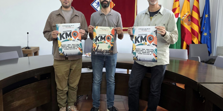D'esquerra a dreta: Joel García, Santiago Moro i Marc Canelles