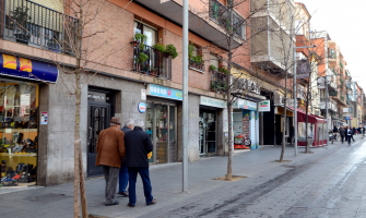 Comerç del carrer de Sant Martí. Arxiu www.cerdanyola.info 