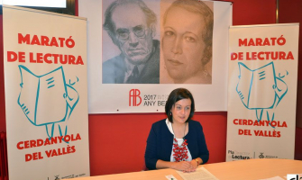 Elvi Vila va presentar el programa d'activitats de Sant Jordi