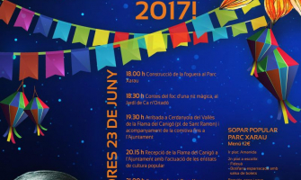 Cartell de la Revetlla Popular de Sant Joan 2017