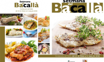 Cartell de la Setmana del Bacallà 2018