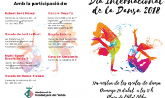 Cartell Dia Internacional Dansa Cerdanyola