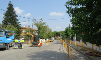 Carrer de la Martinica, tram entre carrer Torras i Bages i Plaça Marconi