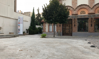 Les obres ja han començat al pati del Museu d'Art de Cerdanyola