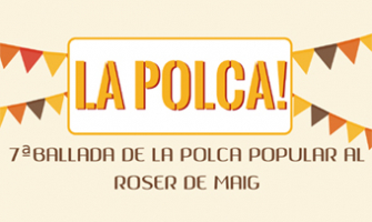 Part del cartell anunciant assaigs Polca