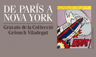 Cartell 'De París a Nova York. Gravats de la Col·lecció Gelocnh Viladegut'