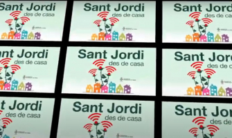 Captura de vídeo de Sant Jordi 2020