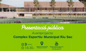 Imatge presentació Avantprojecte CEM Riu Sec