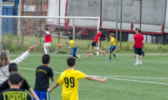 Moment del Torneig Maigball de Futbol 7 2022