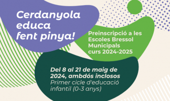 Imatge Preinscripció Escoles Bressol Municipals 2025-2026