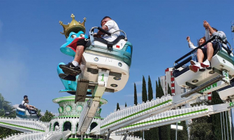 Fotografia d'arxiu de la Fira d'Atraccions del Roser de Maig