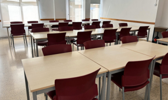Sala Estudi de l'Ateneu habilitada des de mitjans de maig
