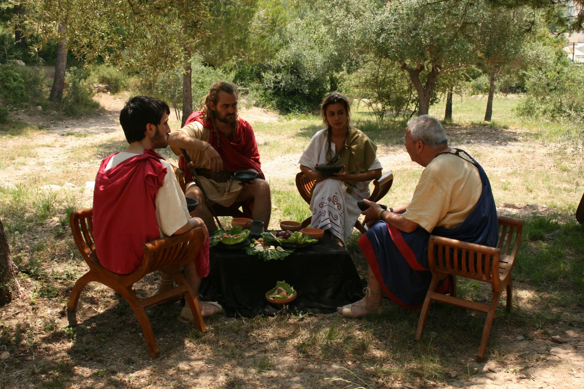 Grup d'íbers. Recreació teatral.