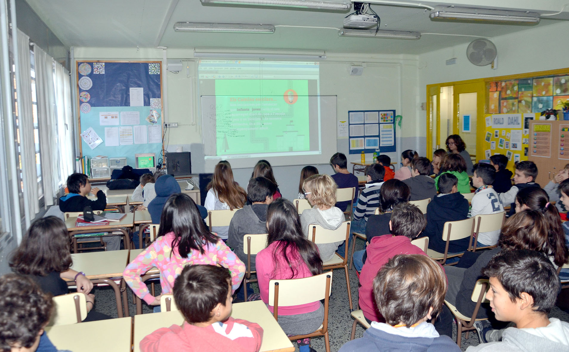 Reunió de treball del projecte de camins escolars