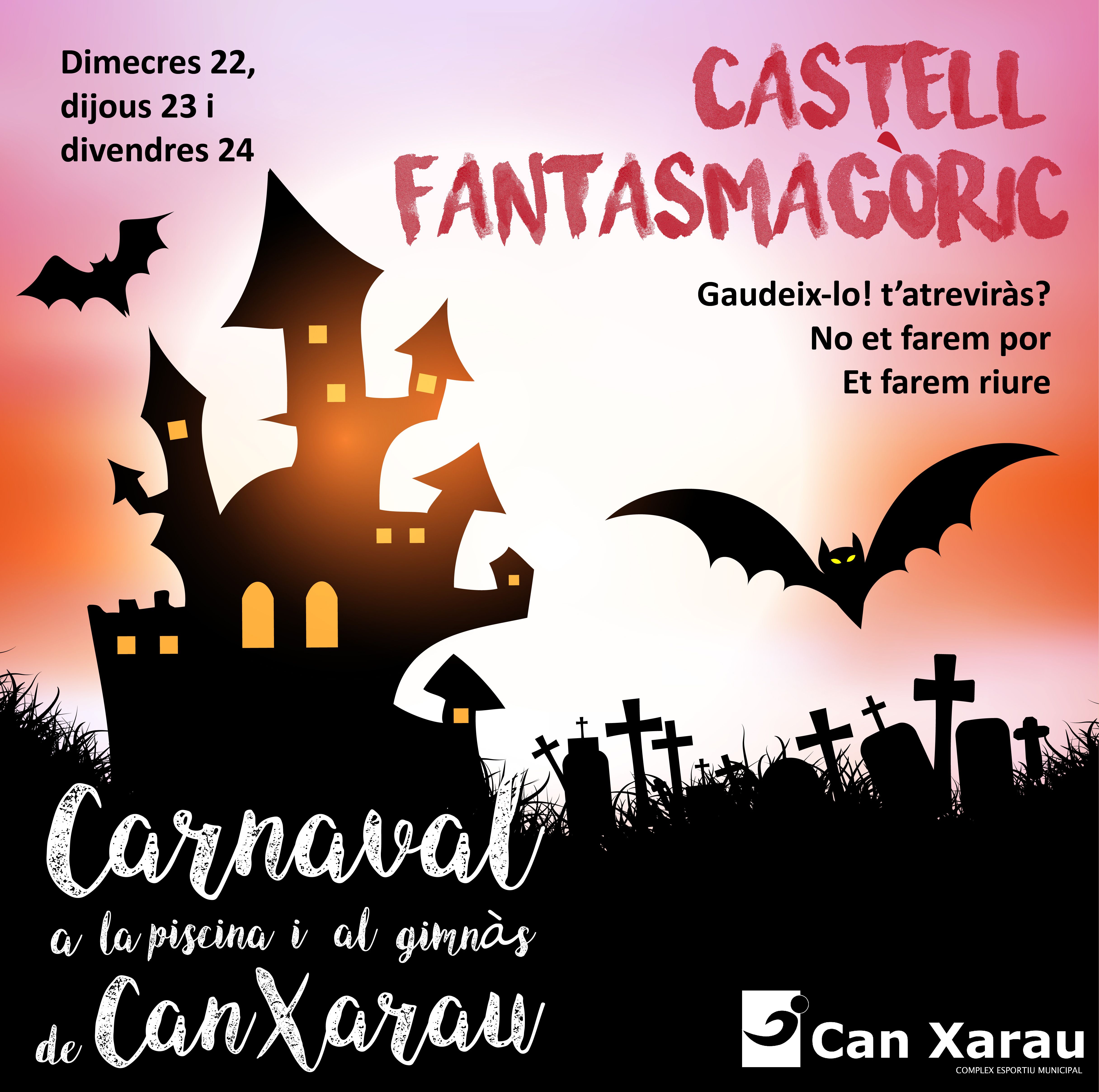 Can Xarau esdevindrà un castell fantasmagòric