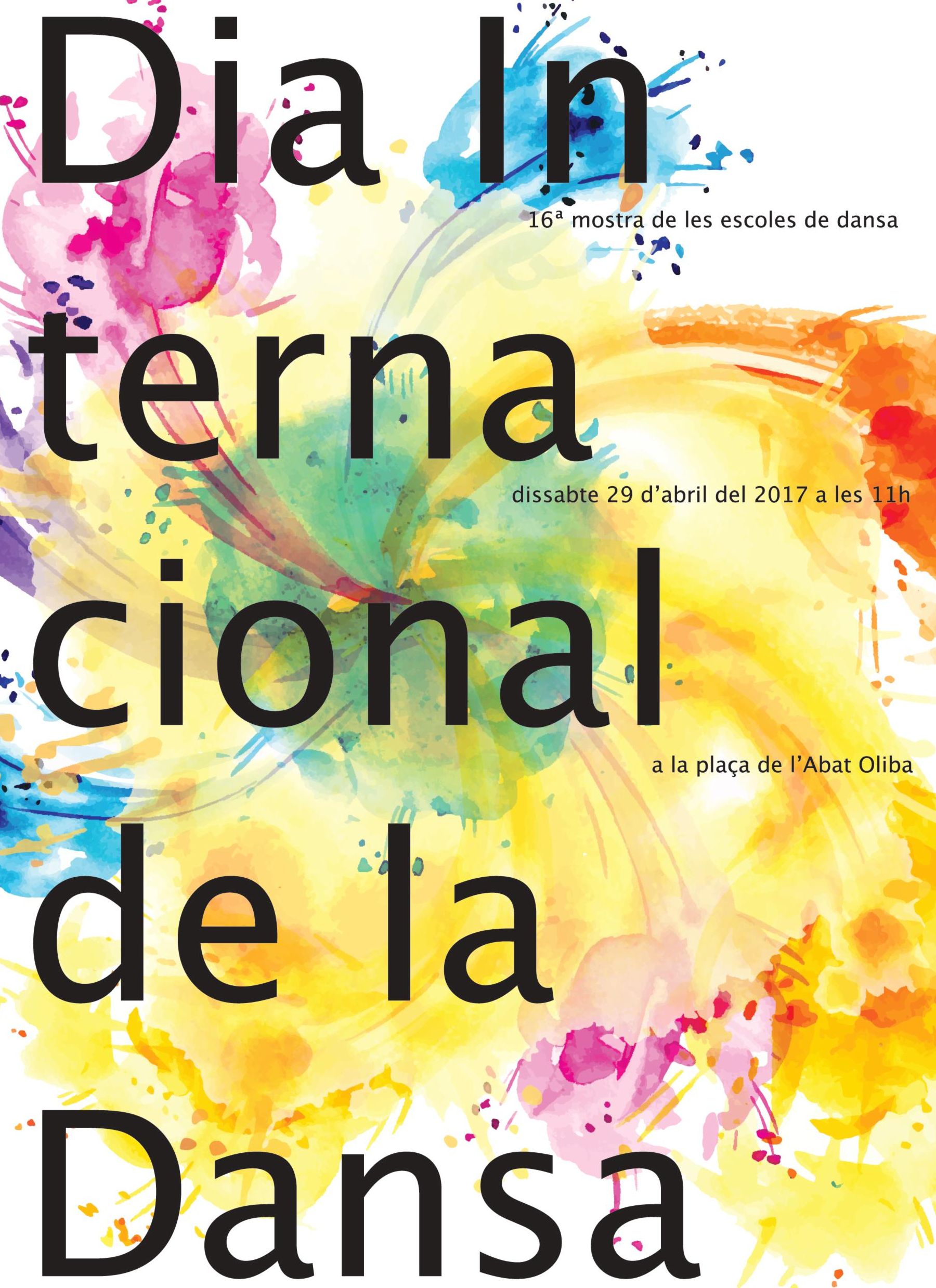 Cartell del Dia Internacional de la Dansa