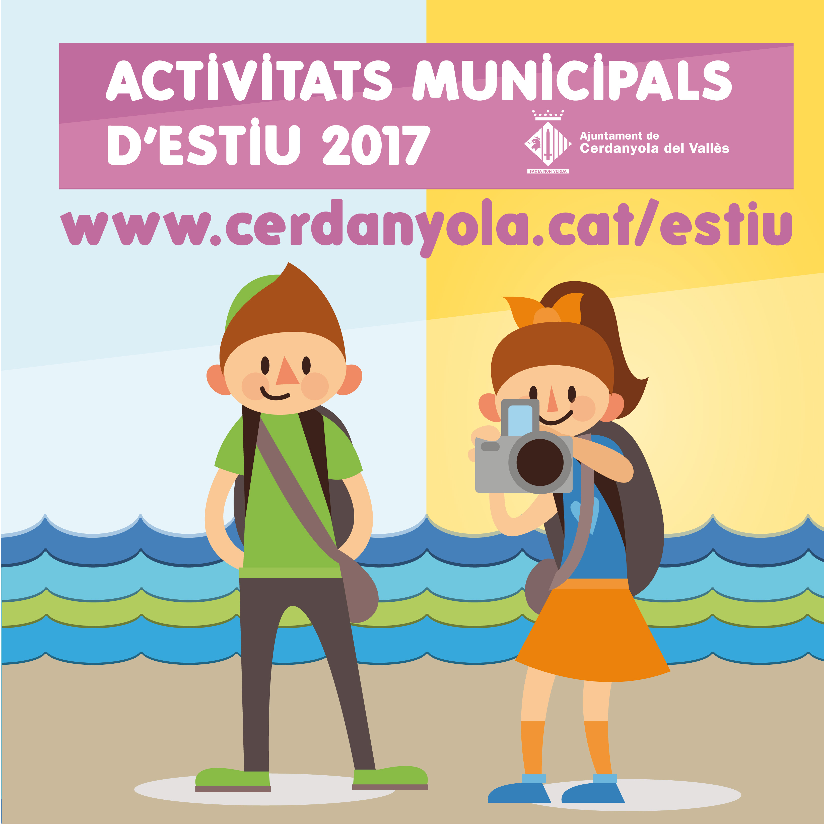 Els serveis municipals ofereixen més d'una desena d'activitats per fer aquest estiu