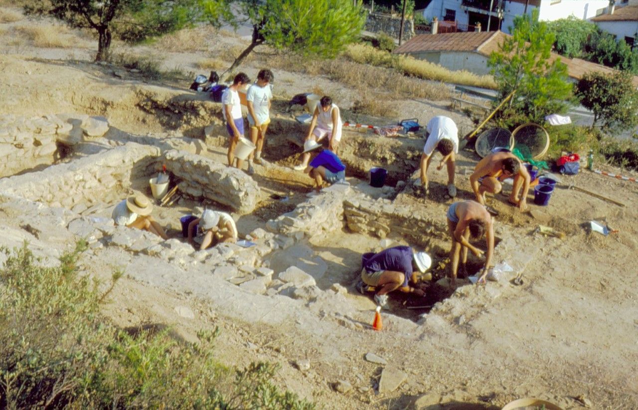 Al jaciment de Ca n'Oliver s'han fet 24 campanyes d'excavacions