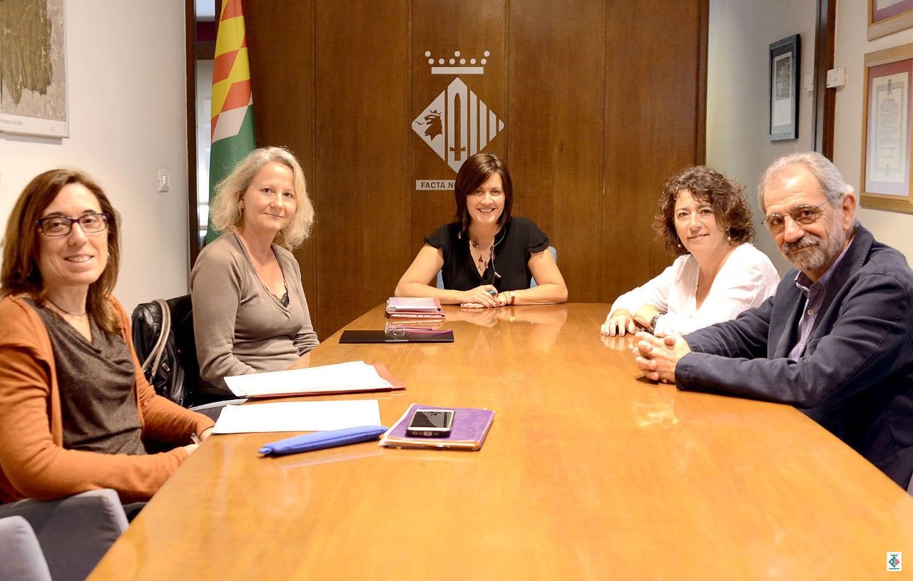 Moment de la reunió de presentació del desplegament del Programa de prevenció de càncer de còlon