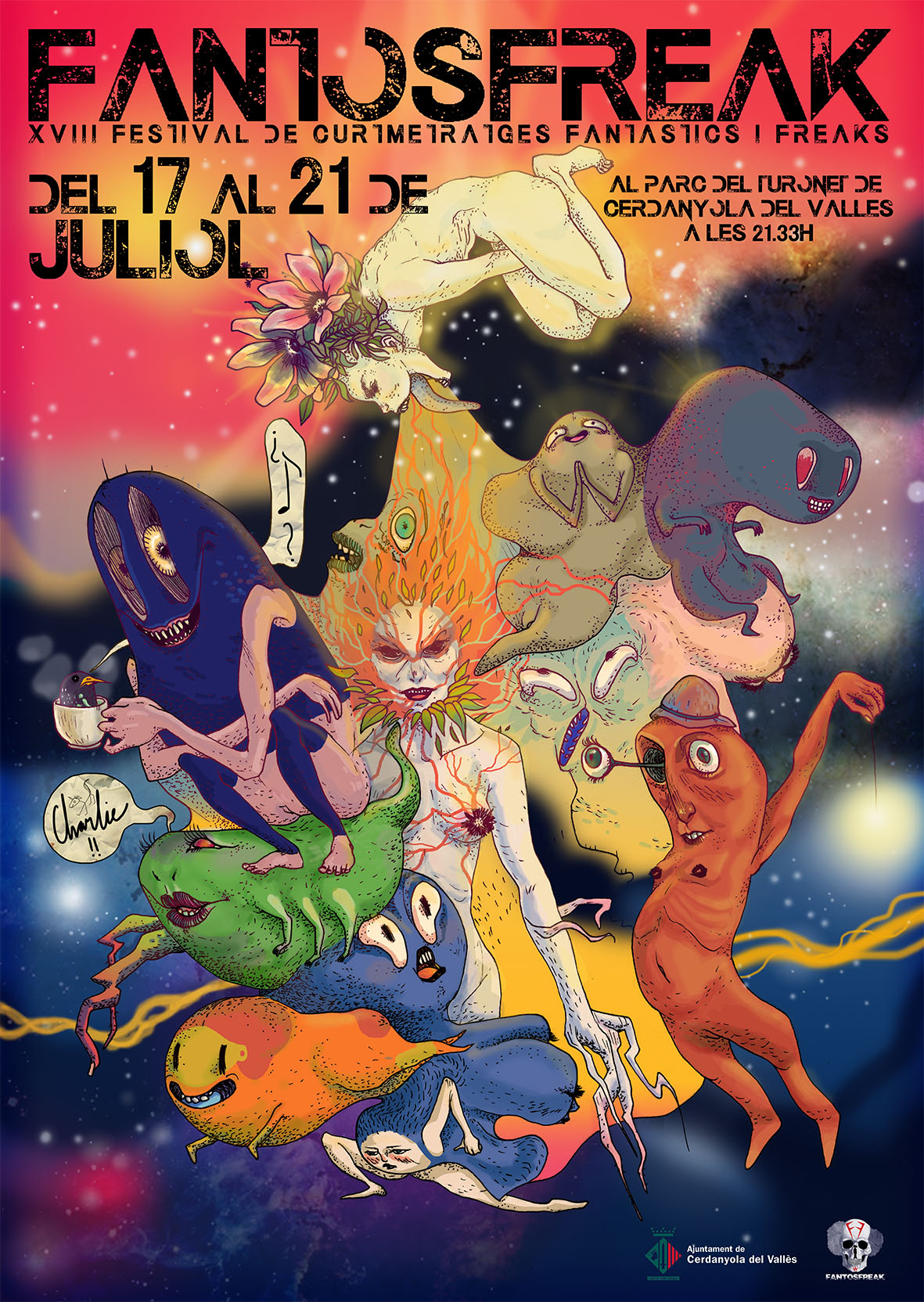 Cartell de la XVIII edició del Festival. @Maika Dengrà