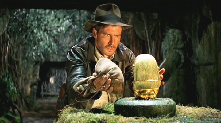 Fotograma d'una de les pel·lícules d'Indiana Jones