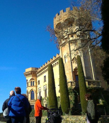 Visita al castell de Sant Marçal