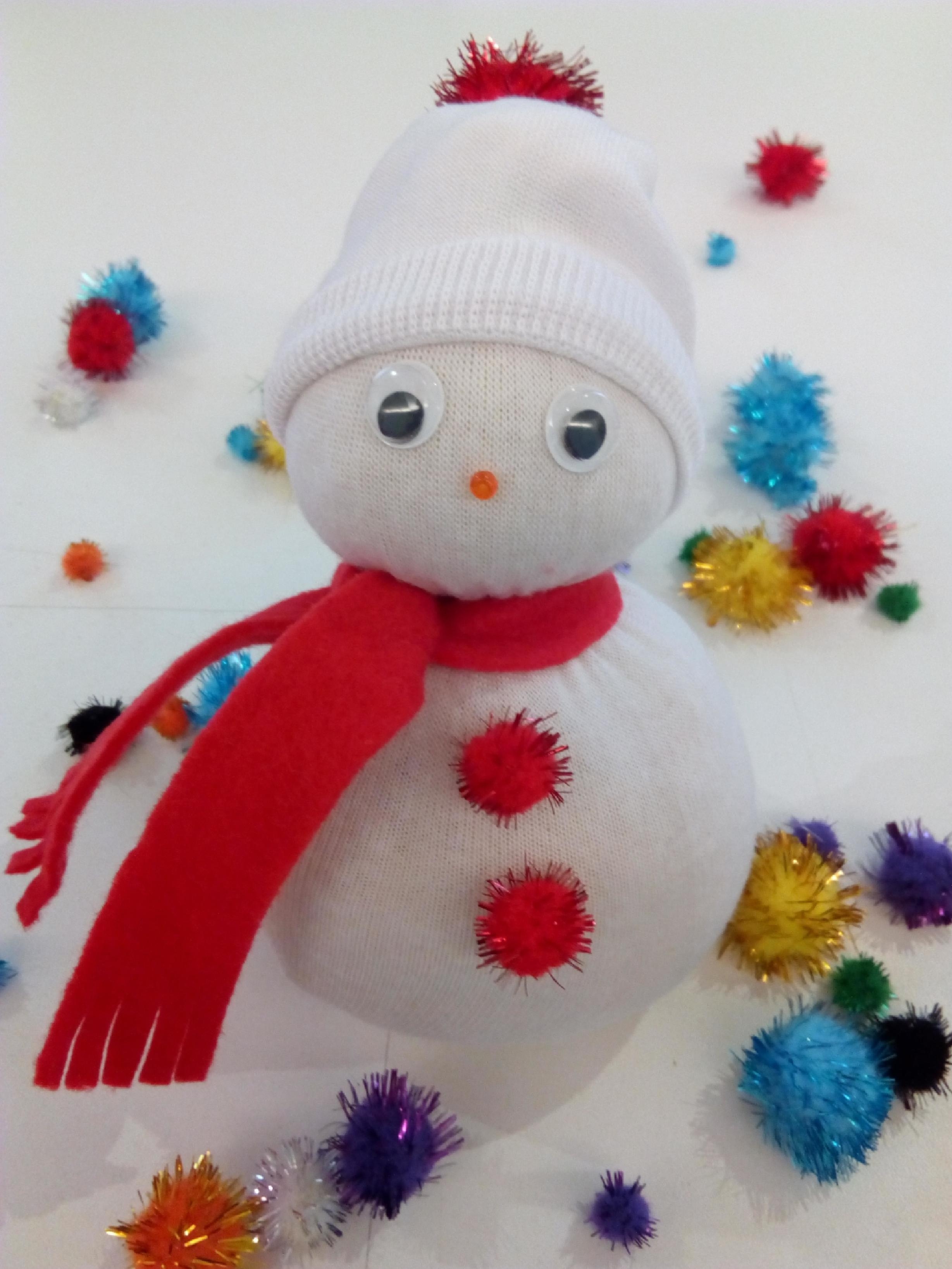 Foto d'un nino de neu Foto d'un nino de neu