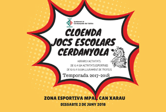 Cartell de la Cloenda dels JJEE