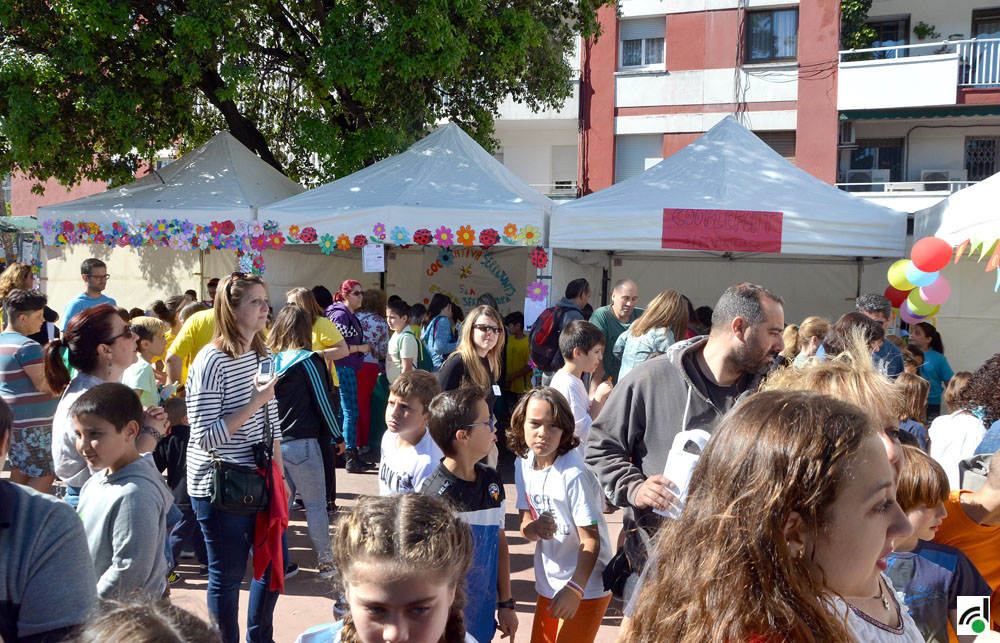 Fotografia del Mercat de les Cooperatives Escolars de l'any passat