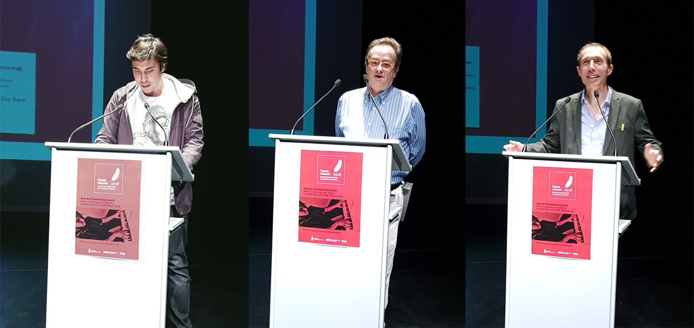 Premiats en els Premis Literaris 2018