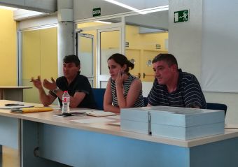 Moment del Consell Muncipal d'Esport Escolar