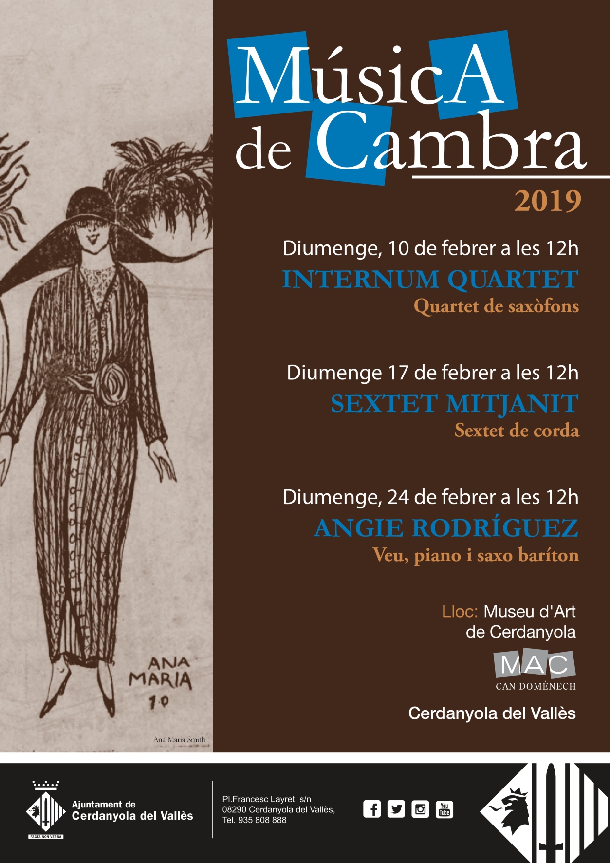 Cartell del vuitè cicle de música de cambra