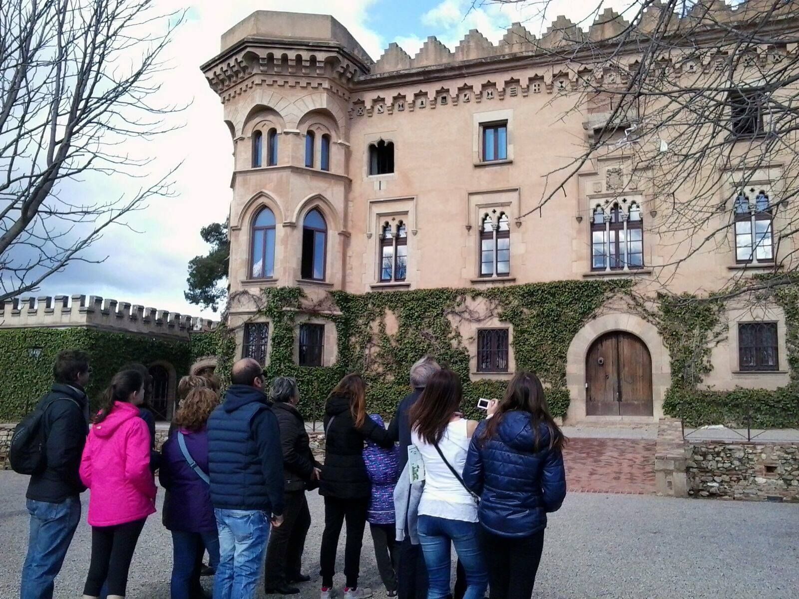 Visita al Castell de Sant Marçal. Foto d'arxiu.