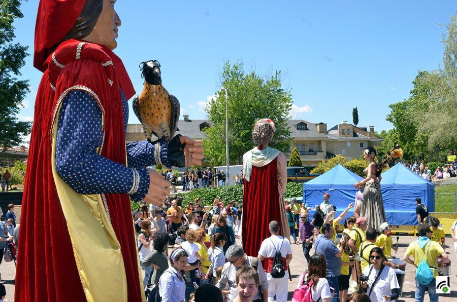 Imatge d'arxiu de la Cercavila de Gegants