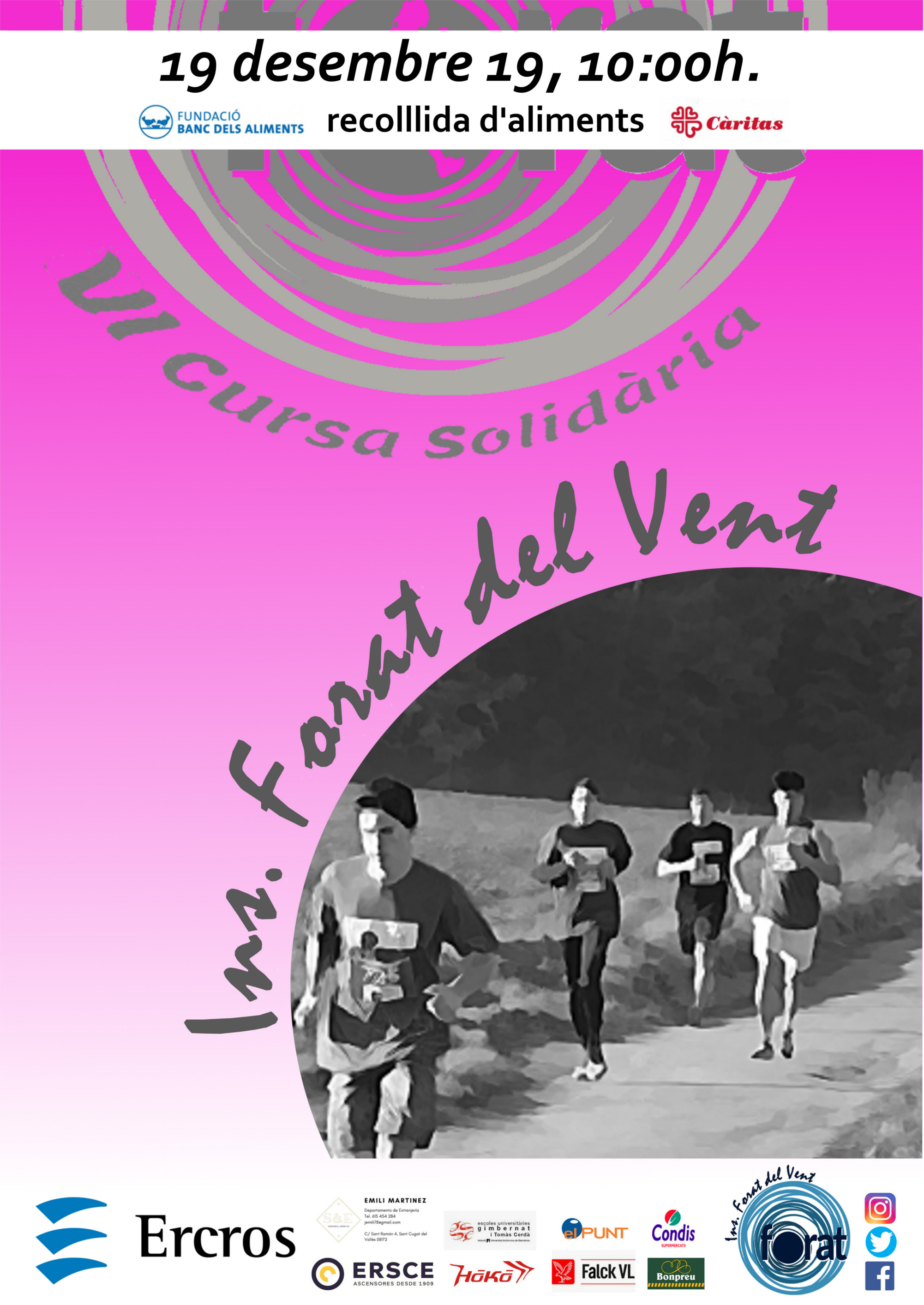 Cartell Cursa Solidària