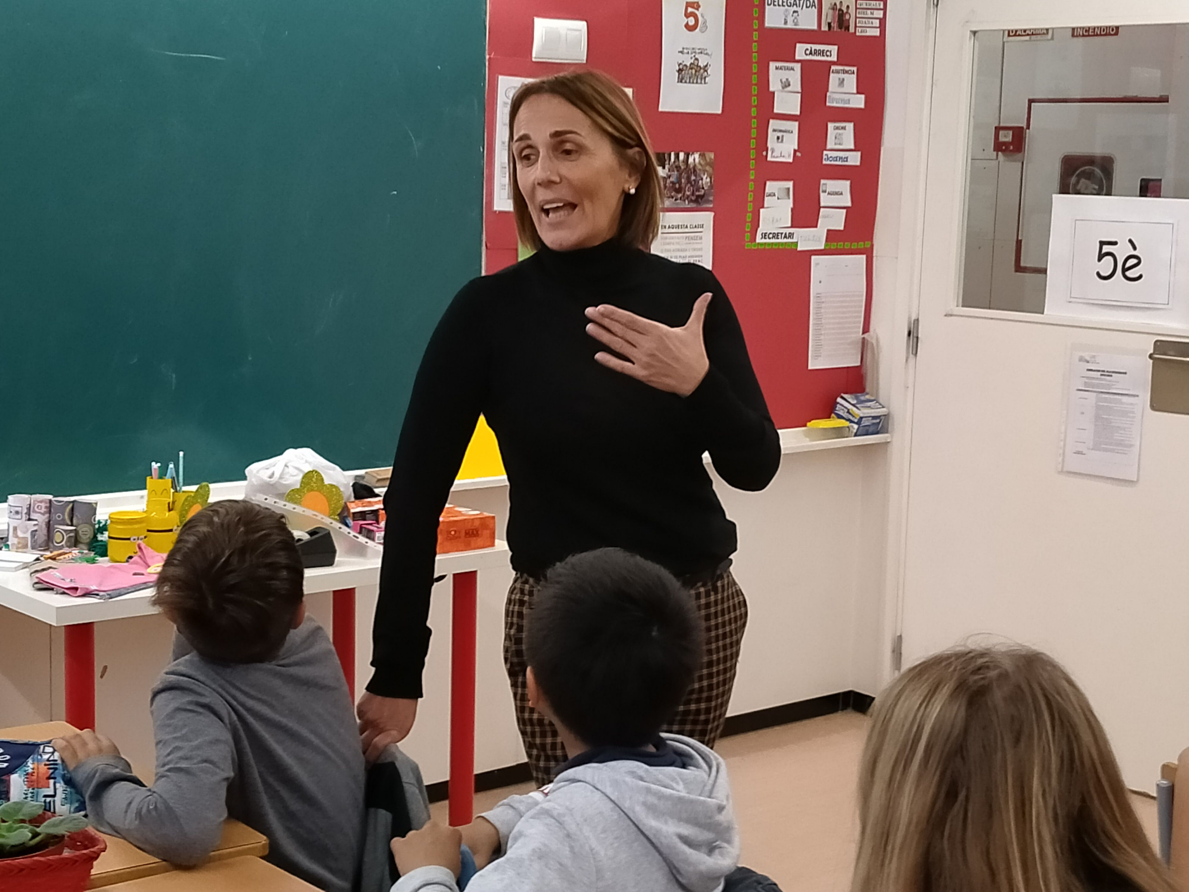 Presentació del curs a l'alumnat de l'Escola Collserola