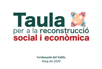 Imatge Taula de Reconstrucció social i econòmica
