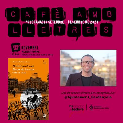 Cafè amb lletres amb Albert Forns