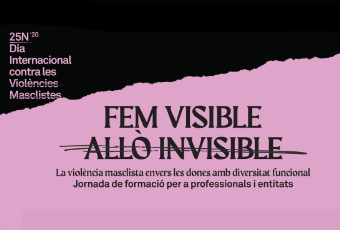 Imatge de la Jornada de formació Fem visible allò invisible