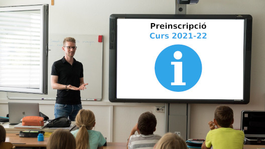 imatge Preinscripció curs 2021-22