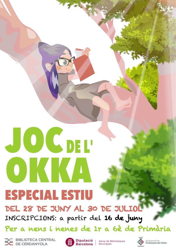 Cartell Joc de l'Okka estiu 2021