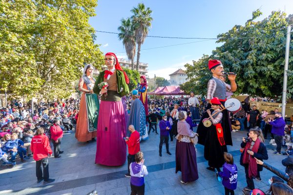 El passat diumenge es va celebrar la trobada gegantera