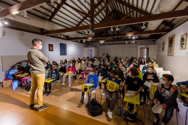 Moment del primer plenari del CIAC del curs 2021-2022