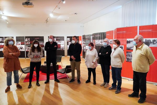 Inauguració de l'exposició 'Mauthausen, l'horror de l'univers'