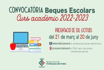 Imatge beques escolars 2022-2023