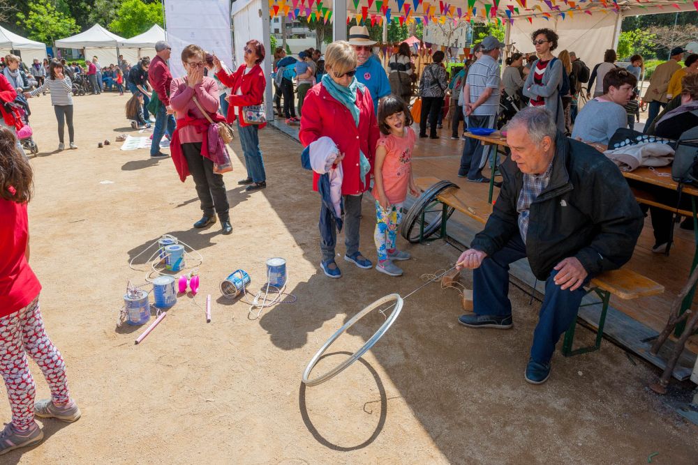 Activitats al parc Xarau durant el Roser de Maig del 2019