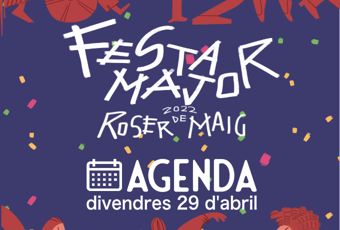 Imatge agenda Roser de Maig 29 abril 2022