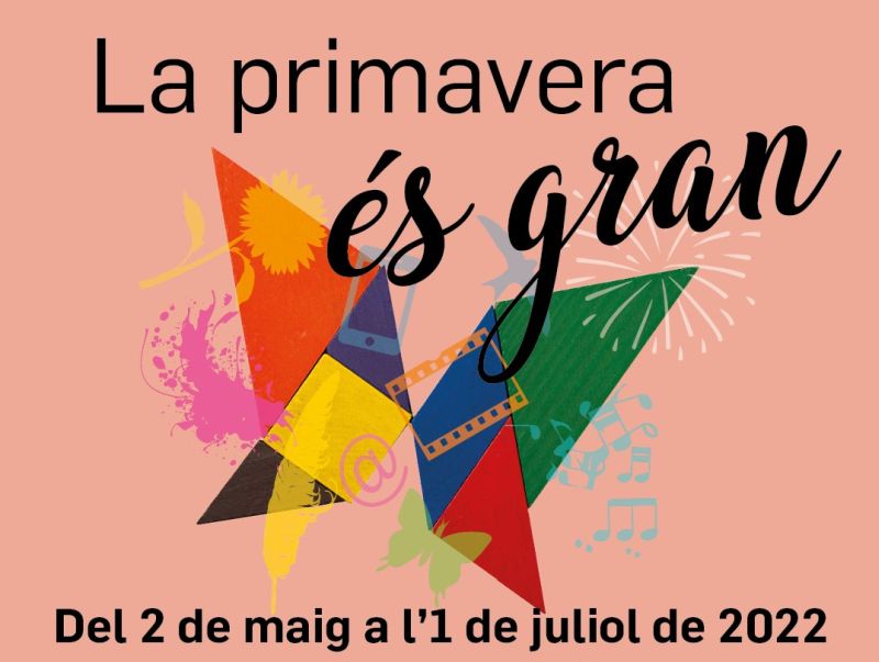 cartell La primavera és gran